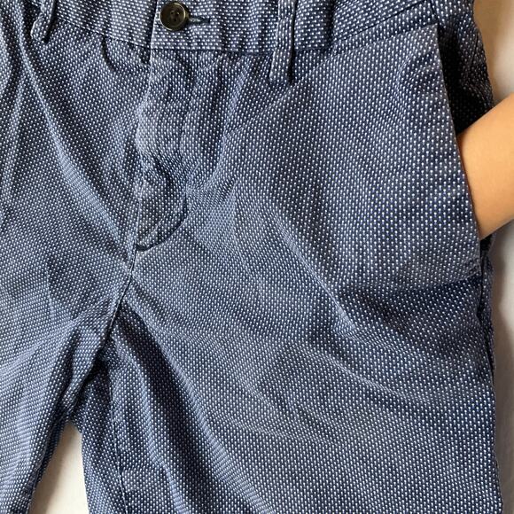 Michael Kors Men Flat Front Khaki Shorts size 30, Blue - Picture 7 of 11
